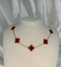 RED CLOVER NECKLACE