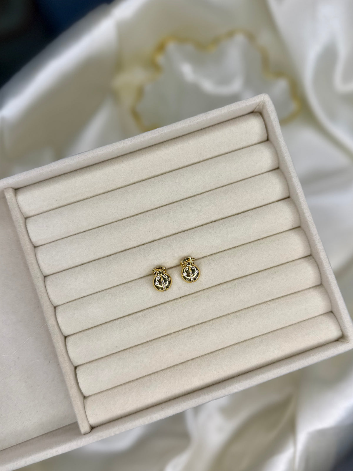 LADYBUG EARRINGS