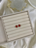 RED CLOVER EARRINGS
