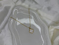 WHITE CLOVER NECKLACE
