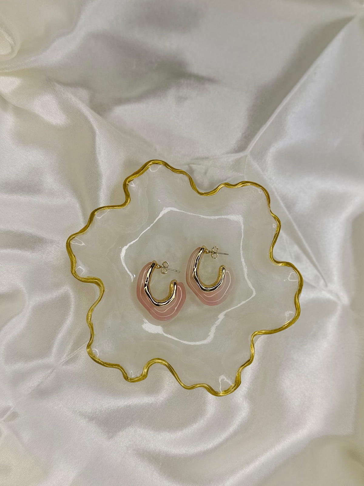 CUARZO ROSA EARRINGS