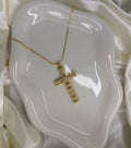 DIAMOND CROSS NECKLACE