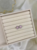 PINK CLOVER EARRINGS