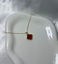 RED CLOVER NECKLACE